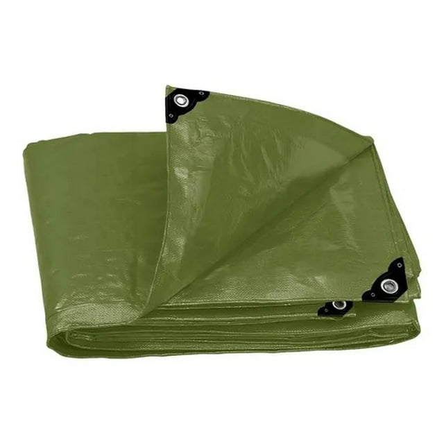 Lona Reforzada Truper Verde 3 X 4 Mt LT-34X