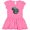 Raspberry with Polka Dots, variant on Inktastic Lurking gator Gift Toddler Girl Dress