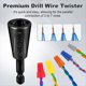 thumbnail image 3 of 4 Herramientas para Retorcer Cables de Taladro, Retorcedor de Tuercas de Cable Compatible con Calibres de 8 A 24 AWG y de 2 A 7, para Taladro Eléctrico., 3 of 5