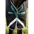 thumbnail image 4 of Amigo Bravo 12 Plus Turnout Blanket (250g Medium, 150g Hood), Navy (Red/Blue Trim), Size: 87, 4 of 5