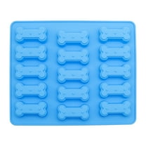 PATLOLLAV Silicone Molds Puppy Dog Bone, Elegant Chocolate Molds for Baking, Non-Stick gummy molds, Dog Treat Molds, Used for Chocolate, Candy,Pudding, Jelly,Ice Cube,Biscuits,Dog Treat