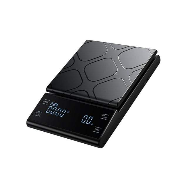 Báscula digital para granos de café con temporizador, profesional para verter sobre espresso 3 kg 01 g