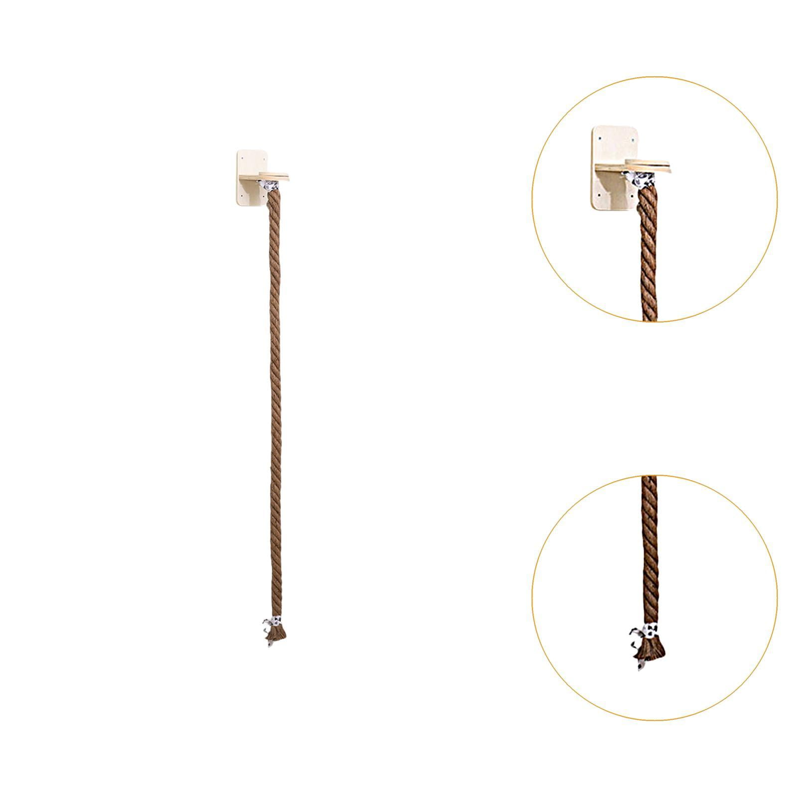 Serenable Cat Wall Shelf Scratch Post Kitten Cat Perch for Resting Exercising Lounging