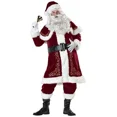 thumbnail image 4 of Disfraz de Papá Noel rojo para adultos, traje de lujo de terciopelo, conjunto de fiesta de Navidad para hombres, familia, Año Nuevo, traje de Papá Noel, navidad, 4 of 6