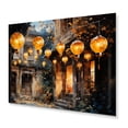 thumbnail image 2 of Designart "Lanterns Adorning Hoi An, Vietnam II" Vietnam Metal Art Print, 2 of 5