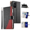 thumbnail image 1 of Funda cartera GANGXUN para Xiaomi Redmi Note 12s 4G , cuero PU con tarjetero, cremallera, correa de mano, soporte y protección 1195°, 1 of 6