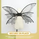 thumbnail image 3 of KAKOWELY 1 juego de alas de hada, disfraz de mariposa, alas de ángel con halo y varita, disfraz de hada., 3 of 5