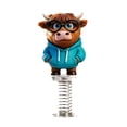 thumbnail image 1 of Cool Bobblehead Eye Catching Bull 2D Desktop Ornament For Vehicle Decoration, 1 of 7