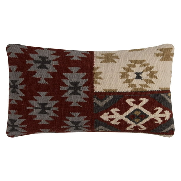 Rizzy Home Decorative Poly Filled Throw Pillow Southwestern Motifs 11 ...