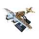 thumbnail image 2 of Modelo de aleación de avión 1/144, modelo de metal, barra, estante realista, exhibición de recuerdos para el hogar Estilo C, 2 of 9