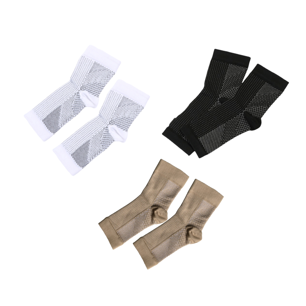 3 Pairs of Plantar Fasciitis Socks Compression Socks Ankle Support