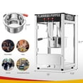 thumbnail image 2 of Ktaxon 10 oz Popcorn Machine 4 Gal Theater Countertop Popper, Black, 2 of 8