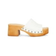 thumbnail image 2 of Madden Girl Womens Hilly Faux Leather Studded Slide Sandals, 2 of 3