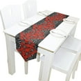 thumbnail image 5 of EREHome Floral Poppy Table Runner 13x70 Inches Red Table Top Decoration, 5 of 5