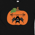 thumbnail image 4 of Inktastic Halloween Pumpkin Funny Bat Boys or Girls Baby T-Shirt, 4 of 5