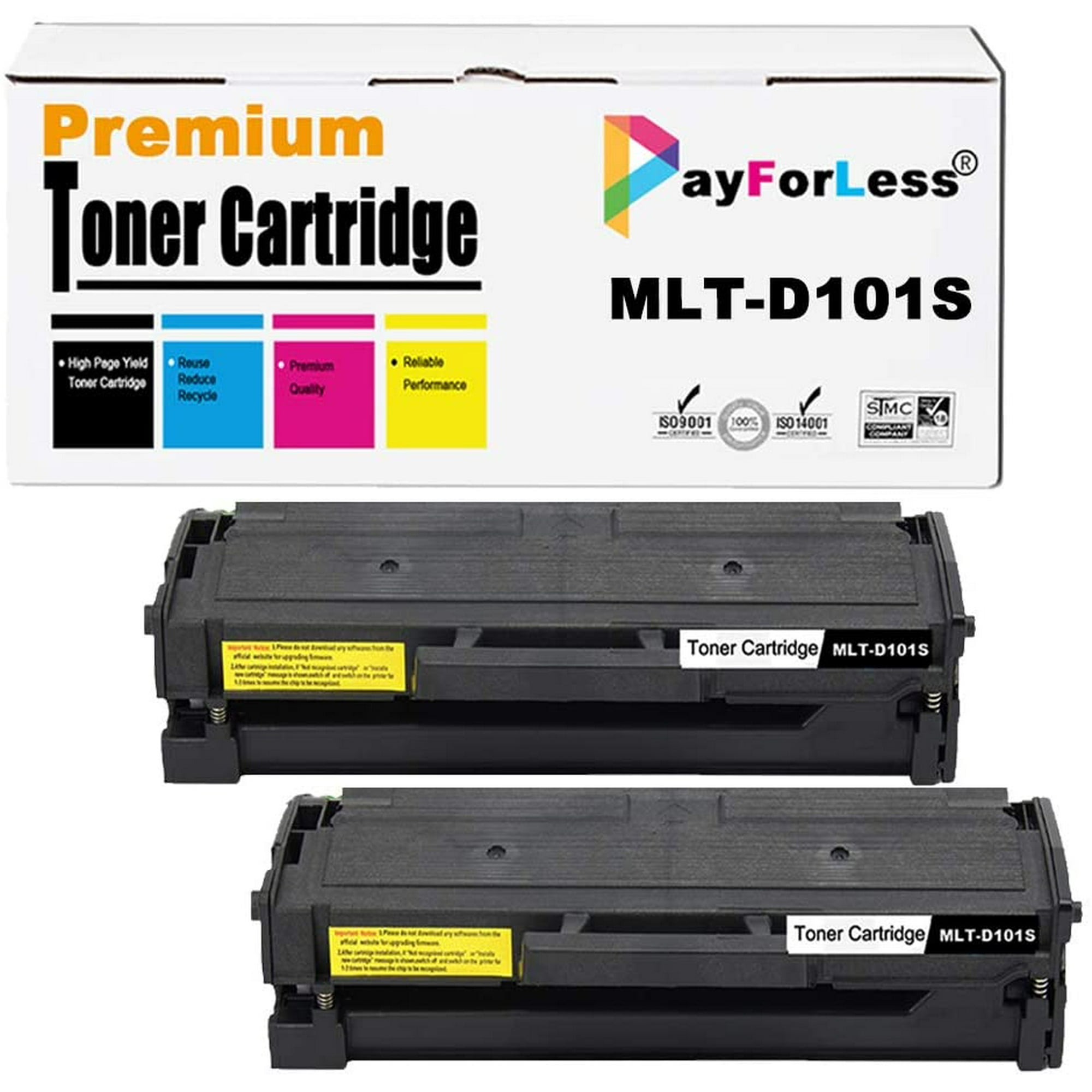 Payforless 2pk Mlt D101s Mlt D101s Toner Cartridge Compatible For Samsung Ml 2160 Ml 2165 Ml 2165w Scx 3405w Walmart Canada Payforless 2pk Mlt D101s Mlt D101s Toner Cartridge Compatible For Samsung Ml 2160 Ml 2165 Ml 2165w Scx 3405w Walmart Canada