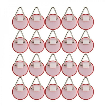 

20Pcs Invisible Adhesive Plate Hanger Set Vertical Plate Holders for The Wall Dish Hook Portable Self-Adhesive Wall Plate Holder