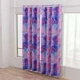 thumbnail image 2 of Btargot Tie Dye Constellation Blackout Curtains Set of 2 Galaxy for Kids Girls Room Ombre Grommet Thermal Insulated Room Darkening Drapes 52 x 63 inch Pink Purple, 2 of 12