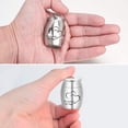 thumbnail image 4 of Stainless Steel Funeral Super Small Keepsake Urn for Grandpa Ashes Holder Mini Urn for Ashes of Loved One, 4 of 4