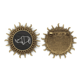thumbnail image 1 of Pin de Gancho de Metal Vintage con Forma de Sol Unbranded Rinoceronte Origami, 1 of 3
