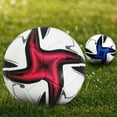 thumbnail image 5 of Tssuoun Size 5 Soccer Ball For Professional Training Sessions Football League Match red, 5 of 6
