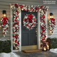 thumbnail image 1 of Christmas Outdoor Door Decoration Set Wreath Door Curtain Wall Hanging Shopping Mall Hotel Home Outdoor Christmas Party DecorwreathUnited States He Qiyong unisex, 1 of 1