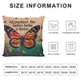 thumbnail image 5 of BANET Pillows for ,Colour Throw Pillow Cover, Cushion Case Pillowcase Decor for Women - She Began to Fly Decorative Pillows Teen Girl 22x22in, 5 of 5