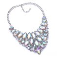 thumbnail image 2 of Collar de clavícula de aleación de diamantes de imitación de señora accesorio exagerado para mujer (02), 2 of 3