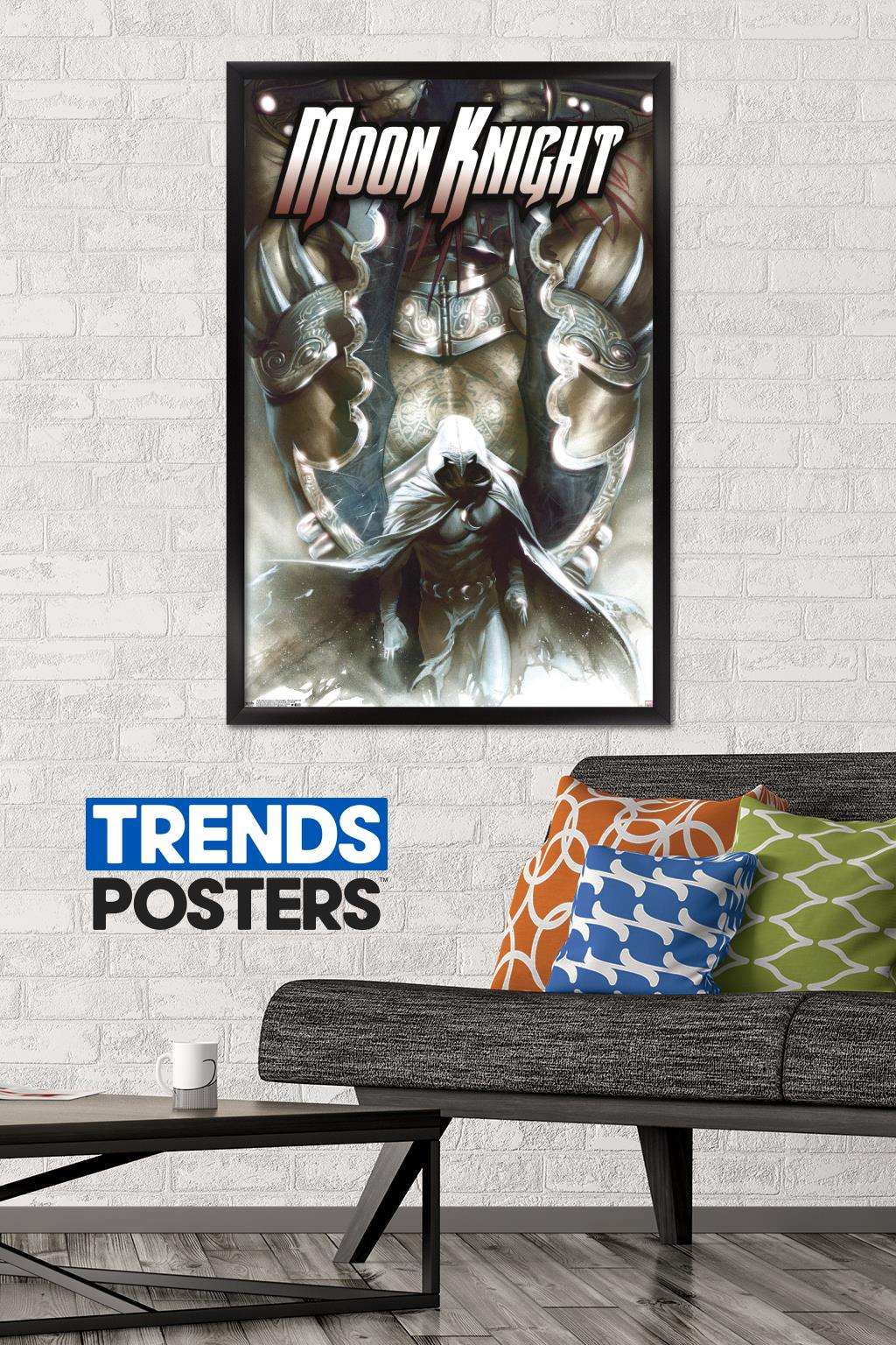 Marvel Comics - Moon Knight - Moon Knight #28 Wall Poster, 22.375" x 34", Framed