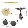 thumbnail image 2 of CIYISON Classic Funny Pet Accessories Pet for Cat Puppy Small Medium Dog Birthday Party Weekend for Sun Eyewear Glasses, 2 of 10