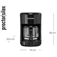 thumbnail image 2 of Cafetera Proctor Silex Auto Pause & Pour de 10 Tazas con Jarra de Vidrio Compatible con Alexa, Google Home y Siri Renewed, 2 of 8