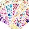 thumbnail image 2 of Sheet Heart Shape Sticker Crystal Diamond Acrylic Beads Scrapbooking Car Book Memo Decor Kids Gifts Toys DIY Art Craft Sticker heqiyong LED, 2 of 2