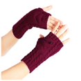 thumbnail image 2 of AWZXDE Unisex Winter Knitted Gloves with Owl Ribbed Pattern, Cute Lace Thermal Cozy Gloves for Men and Women, 2 of 4