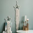 thumbnail image 2 of Creative Handmade Star Pendant Hanging Dreamcatcher Tapestry Wall Decor, 2 of 6