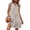 Beige Brown Floral, variant on Fantaslook Summer Dresses for Women Ruffled Sleeve V Neck Dress Casual Floral Sundresses with Pockets