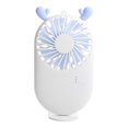 thumbnail image 2 of Guardoinrt Portable Mini Fan Handheld Personal USB Table Pocket Rechargeable Fans White Deer 1Set, 2 of 6