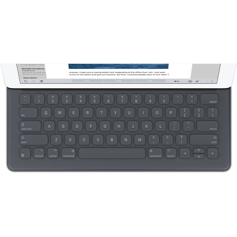 Restored Apple MJYR2LL/A Smart Keyboard For iPad Pro 12.9, Black (Refurbished)