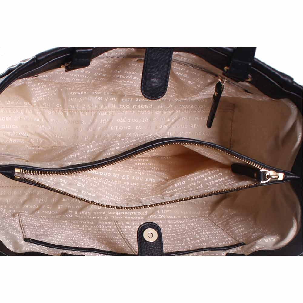 astor pebbled leather shoulder bag