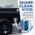 thumbnail image 2 of (2 Pack) Bigfoot American Flag Stickers - Sasquatch Forest Decals - Cryptid Legend USA Folklore - 5" On Longest Side - Sticks to Smooth Flat Surfaces - Made in USA - BMCS20777, 2 of 7