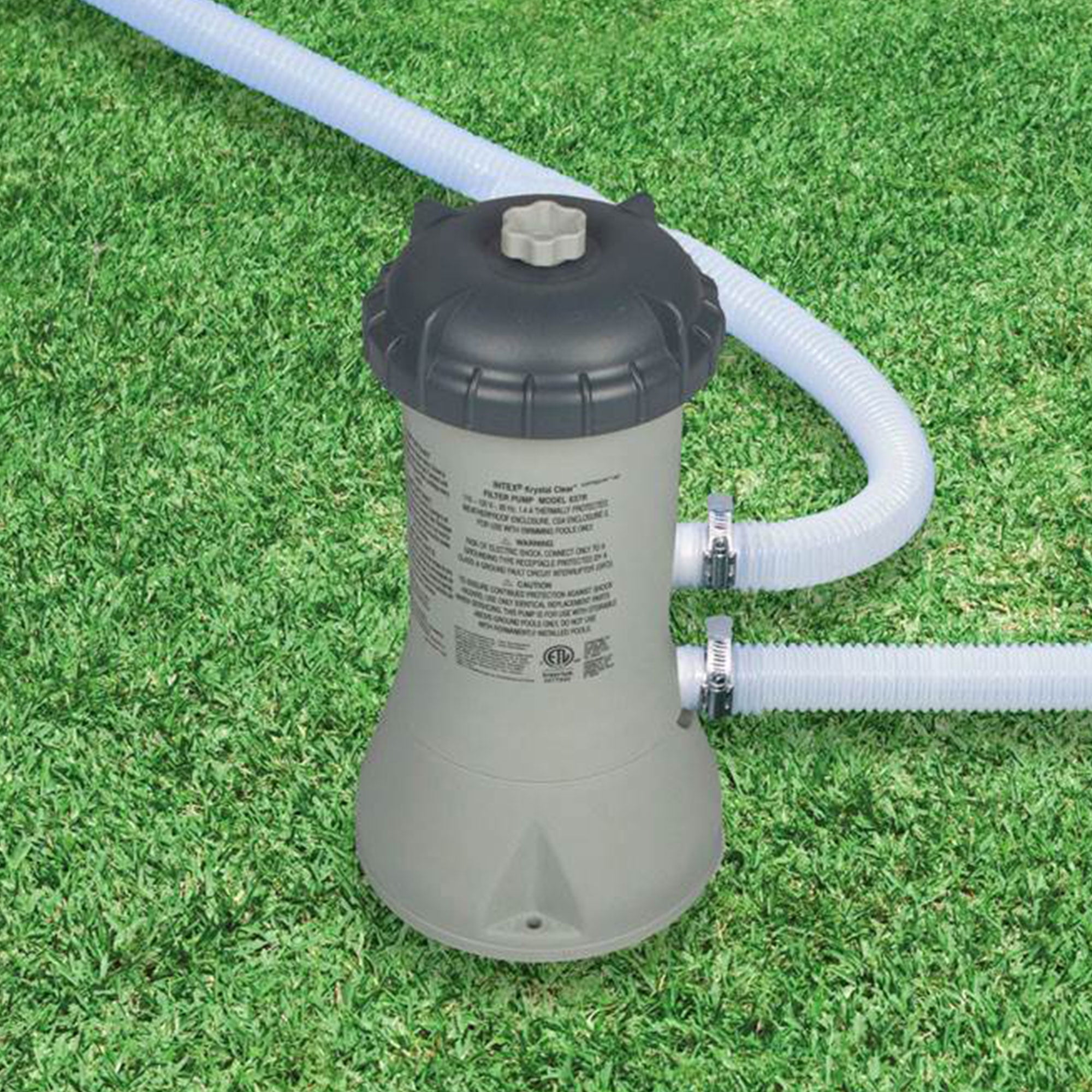 Intex 10' x 30" Above Ground Pool w/ Cartridge Filter Pump, 2 Filters & Cover