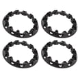 thumbnail image 1 of Wheel Hub Trim Cover, 4Pcs Wheel Hub Trim Cover Hubcaps Tire Protection Rim  Universal For ATV Go Kart, 1 of 8