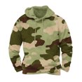 thumbnail image 1 of Sudadera con capucha para hombre, moda de ocio, con estampado de leopardo, suéter con capucha y movimiento, blusa de poliéster para hombre, 1 of 4