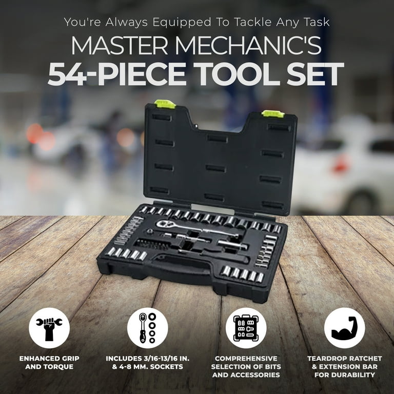 1/2 Drive 8 Piece Long SAE, Hex Socket Set, 1/4 - 3/4 – Dynamic Tools  Online