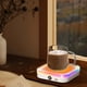 thumbnail image 1 of Calentador de Taza de Café con Forma de Linterna, Temperatura Ajustable, Superficie de Vidrio Resistente, Accesorio de Escritorio, Regalo para Amantes Del Café, Rango de Temperatura de 50 °C a 60 °C,, 1 of 6