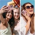 thumbnail image 6 of Case for iPhone 15 Pro 6.1 inch, Cute Solid Color Curly Wave Shape Shockproof Soft Bumper Phone Case, Candy Water Ripple 3D Silicon Slim Pretty Case Non-Yellowing Cover, Rose Gold, 6 of 14