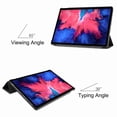 thumbnail image 4 of Dteck Lenovo Tab P11 Case 11 inch 2020 (Model: TB-J606F TB-J606X), Slim Lightweight Stand Folio Protective Hard Shell Case Smart Cover for 2020 Release Lenovo Tab P11 11", Black, 4 of 9