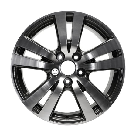 New Aftermarket  Machined and Painted Dark Charcoal Metallic Aluminum Wheel 18 x 8 fits 2016-2018 Honda Pilot