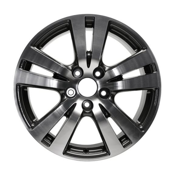 New Aftermarket  Machined and Painted Dark Charcoal Metallic Aluminum Wheel 18 x 8 fits 2016-2018 Honda Pilot