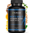 thumbnail image 1 of Nuboost Multivitaminico Hombre con Vitamina A, C, E, D3, K, Complejo B, Antioxidantes y Minerales - 980 mg 240 cápsulas - Mens Blend - Vitaminas para hombre - MADE IN USA, 1 of 5