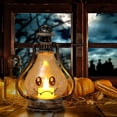 thumbnail image 6 of Darzheoy Mini Lantern with Flickering LED Candles, 2pc Vintage Decorative Hanging Candle Lanterns for Halloween, Christmas, Table Centerpiece, 6 of 7